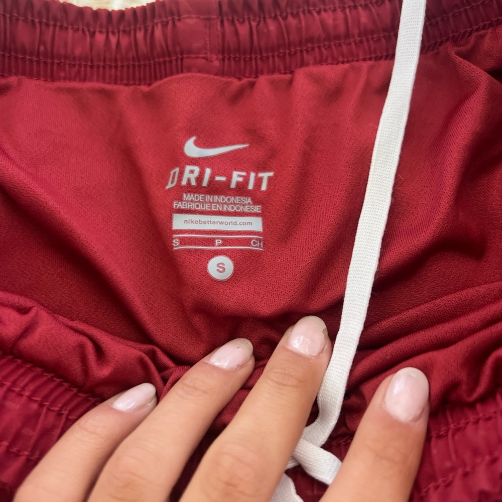 Nike Red Dri-FIT Sweatpants